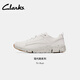 Clarks其樂(lè )Tri Run男士新款時(shí)髦舒適休閑厚底戶(hù)外運動(dòng)鞋 白色 261852417-男款 42