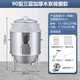獵鋼狼加厚不銹鋼烤鴨爐家用燃氣木炭燒鴨爐商用烤雞燃氣燒鵝吊爐 90型三層加厚木炭款帶視窗