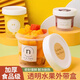 辛叢透明水果外帶盒冰箱食品級儲存罐加厚雙層密封罐收納盒家用便當盒 1個獨享裝【700毫升】