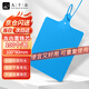 九千谷物流標(biāo)簽牌 物流扎帶內(nèi)置鐵芯 加厚塑料物流吊牌掛牌 快遞打包分貨封條掛簽標(biāo)識牌100*80mm*100條 藍色