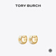 Tory Burch 湯麗柏琦 KIRA 雙T LOGO圈形耳環(huán)TB 171094 Tory 金/象牙白 700 OS