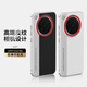 STRYFER適用OPPO Find X8s手機(jī)殼oppofindx8s保護(hù)殼套大孔相機(jī)攝影款全包防摔皮紋電鍍硬殼【黑色+銀色】