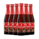 Lindemans林德曼 櫻桃啤酒 250ml*6瓶 精釀果啤 比利時(shí)進(jìn)口 低度微醺