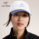 ARC'TERYX始祖鳥 BIRD WORD CAP 透氣 男女同款 彎檐帽 極地白/層云藍(lán) L-XL
