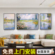 山清水秀印象派風(fēng)景客廳裝飾畫(huà)世界名畫(huà)莫奈油畫(huà)沙發(fā)背景墻掛畫(huà) B-湖光山色 單幅30*50油畫(huà)布