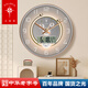 北極星大氣鐘表掛鐘極簡(jiǎn)風(fēng)鐘客廳簡(jiǎn)約數(shù)字時(shí)鐘免打孔掛墻創(chuàng)意萬(wàn)年歷鐘 北極星LED29金色-靜音鐘手動(dòng)對(duì)時(shí) 14英寸 (直徑35厘米)適合客廳