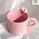 星巴克星巴克杯子可愛(ài)粉色立體貓陶瓷杯咖啡杯馬克杯水杯伴手禮節日禮物 粉色立體貓馬克杯 296ml
