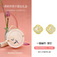 銀千惠999足銀和田玉耳釘女士竹節(jié)耳環(huán)耳環(huán)七夕情人節(jié)生日禮物送女朋友 一窗幽竹耳釘/999銀+【桃之夭夭禮盒】 情人節(jié)女生禮物/配首飾證書(shū)/精美禮盒送老婆