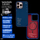 newcloth 火星日落火星日出/赤碧望宇/適用iPhone16ProMax/16Pro宇航服纖維編織男磁吸超薄碳纖維鏡頭框全包殼手機(jī)殼 iPhone 16 Pro Max 赤碧Pro【望宇】版