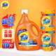 汰漬Tide2合1洗衣液潔凈潔雅百合熏香超值裝瓶裝袋裝家庭裝去漬無殘留 全效4kg+500g*2袋(超值共10斤)