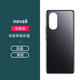其他家適用于華為nova8/8pro原裝手機(jī)玻璃后蓋電池蓋玻璃后殼手機(jī)后蓋 Nova8亮黑色單后蓋+散熱貼