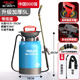 德力西電氣（DELIXI ELECTRIC）噴霧器農(nóng)藥手動(dòng)氣壓式噴水壺消毒打藥機(jī)噴壺園藝澆花壺5L帶底銅桿