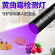 饃彭檢測燈檢測筆365nm紫外線手電筒紫光燈真菌毒素?zé)晒鈩?S9 UV黑鏡 黃曲霉檢測燈升級版（掌柜推薦）
