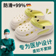 JCZS德國醫(yī)生護士專用洞洞鞋手術(shù)室外穿2025新款厚底eva包頭男女士 米綠【純色款】防滑/足弓支撐 38-39