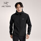 ARC'TERYX始祖鳥 GAMMA MX HOODY 防風(fēng) 男子 軟殼夾克 Black/黑色 M