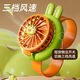 美博森小兔手表復古桌面小風(fēng)扇迷你創(chuàng  )意可愛(ài)清新隨身便攜式低音學(xué)生玩具 呆呆龍【充電手表電風(fēng)扇】 發(fā)光三擋調節
