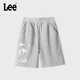 LEE KIDS兒童短褲夏季薄款男女童戶外運動五分褲中大童時尚寬松休閑褲子夏