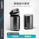 優(yōu)百納（UPELLA）腳踏不銹鋼垃圾桶廚房客廳家用辦公室?guī)w垃圾筒12升百慕灰