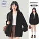 JEANSWEST CLUB真維斯連帽開衫衛(wèi)衣女拉鏈外套2025年新款春秋季百搭潮牌休閑帽衫