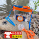 CVOSTON昆蟲(chóng)觀(guān)察盒玩具捕蟲(chóng)收集器采集箱抓蝴蝶網(wǎng)籠撈魚(yú)工具套裝兒童戶(hù)外 升級款雙鏡橘色+背帶+昆蟲(chóng)夾+鑷
