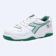 迪亞多納（Diadora）休閑運動(dòng)鞋迪亞多納男鞋網(wǎng)球鞋真皮透氣牛筋清倉正品男鞋秋冬款 10綠底比皮鞋小一碼 42