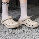 卡駱馳（crocs）洞洞鞋男女鞋貝雅一腳蹬穿休閑鞋沙灘涼拖鞋10126TZ