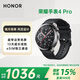 榮耀手表4Pro【國家補貼15%】獨立通話eSIM血氧心率壓力監(jiān)測長續(xù)航男女跑步運動電話成人智能腕表 黑色