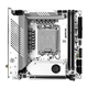 精粵 H610i/B760i主板1700針I(yè)TX主板DDR4/DDR5內存電腦游戲臺式機酷睿12/13/14代17*17CM 精粵B760i Snow Dream D5主板 搭配i5 13400F【散