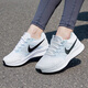 耐克（NIKE）跑步鞋女鞋 2025秋新款RUN DEFY低幫網(wǎng)面運動(dòng)休閑鞋透氣緩震跑步 飛線(xiàn)科技/白藍 38.5