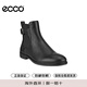 愛步（ECCO）愛步ECCO女鞋舒適休閑百搭切爾西女靴209813 01001黑色 36 