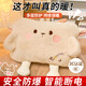 星瀚夢(mèng)居熱水袋充電暖手寶女生暖寶寶毛絨可愛(ài)敷肚子腰防爆暖水袋電熱寶 白色小羊【兔絨觸感*水電分離】