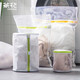 茶花洗衣袋 洗內(nèi)衣洗護袋 文胸洗衣網(wǎng)袋 護洗袋網(wǎng)兜 3件套