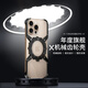 翼?xiàng)｝X輪X殼適用蘋果14promax手機(jī)殼蘋果14/14pro機(jī)械骨架鏤空散熱14plus金屬旋轉(zhuǎn)支架無(wú)線充磁吸外殼 蘋果14 齒輪散熱X殼【黑色】