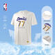 NBA洛杉磯湖人盧卡東契奇球員號碼系列T恤 男女同款運動(dòng)T恤 騰訊體育 XL