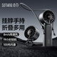 向物（SOTHING）高速手持小風(fēng)扇 超長續(xù)航戶外便攜式迷你小型電風(fēng)扇 大風(fēng)力靜音折疊掛脖風(fēng)扇桌面多功能手拿小電扇 【長續(xù)航版-星空灰】19h續(xù)航 / 100檔大風(fēng)