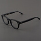 MOSCOT LEMTOSH眼鏡框板材女士 歐美黑色板材框眼睛 復古橢圓形大臉近視鏡架男款 黑色框