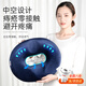 卡萊茵孕婦坐墊產(chǎn)婦順產(chǎn)產(chǎn)后月子椅墊肛周膿腫緩解尾椎壓力痔瘡坐墊屁墊 天鵝絨-男款藏藍(lán)色 【四季通用】
