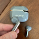 SONY AXSM藍牙耳機跑步降噪半入耳式運動(dòng)重低音立體聲超長(cháng)續航無(wú)線(xiàn)耳機 灰色