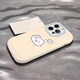 品艾優(yōu)適用蘋果16promax手機(jī)殼貓想魚彩繪iPhone15軟套14pm可愛個性13全包防摔12新款11男女x情侶16硅膠 古董白-泡芙殼-貓想魚【氣囊防摔】 iPhone 16