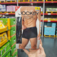 JOCKEY山姆商店男士?jī)?nèi)褲四條裝吸汗舒適透氣貼身彈力莫代爾 山姆代購不支持退換 4條 XL