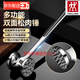 雙立人（ZWILLING）實心牛排錘牛扒捶鋅合金斷筋器廚房嫩肉打肉工具雙面松肉錘 水滴肉錘帶掛孔