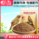 開(kāi)元畫(huà)眉鳥(niǎo)專(zhuān)用糧 百靈鳥(niǎo)提性愛(ài)唱益生菌營(yíng)養(yǎng)飼料無(wú)殼顆粒鳥(niǎo)糧畫(huà)眉食