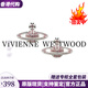 VVIENNE WESTLOCK【代購(gòu)現(xiàn)貨】Westwood西太后耳釘土星吊墜耳環(huán)輕奢耳飾情侶耳釘送 粉-土星耳飾