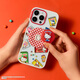 PopSockets【零食天堂】Hello Kitty合作款手機(jī)支架蘋果磁吸囊伸縮防摔粘貼指環(huán)扣手機(jī)MAGSAFE磁吸生態(tài)圓啪嗒 經(jīng)典坐坐+紅白格紋啪嗒盤