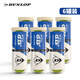 鄧祿普（DUNLOP） 網(wǎng)球ATP賽事官方網(wǎng)球訓練球彈性耐打膠罐ATP巡回賽訓練比賽用球 ATP3粒裝比賽球6筒 601598