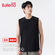 班尼路（Baleno）純棉背心男夏季戶外運(yùn)動(dòng)百搭休閑男士t恤寬松簡(jiǎn)約潮牌無(wú)袖上衣