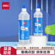 得力（deli）250ml大容量高透明膠水 可水洗高粘液體膠 準確點(diǎn)膠不堵頭學(xué)生文具 開(kāi)學(xué)必備學(xué)習用品 單瓶 6356