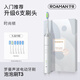 羅曼（ROAMAN）電動(dòng)牙刷成人男女情侶款防水聲波電動(dòng)牙刷HT10Pro支持?zhù)櫭芍锹?lián)365天長(cháng)續航節日生日禮物教師節 T3白色6刷頭