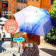 knirps德國防曬遮陽傘防紫外線晴雨傘太陽傘超輕便攜女士禮物 藍(lán)