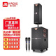 曼龍（MALONE）M-8812戶外廣場舞音響大功重低音帶聲卡麥克風(fēng)無線藍(lán)牙直播k歌舞臺演出音箱 12吋標(biāo)配+2原裝話筒+禮品 旗艦版